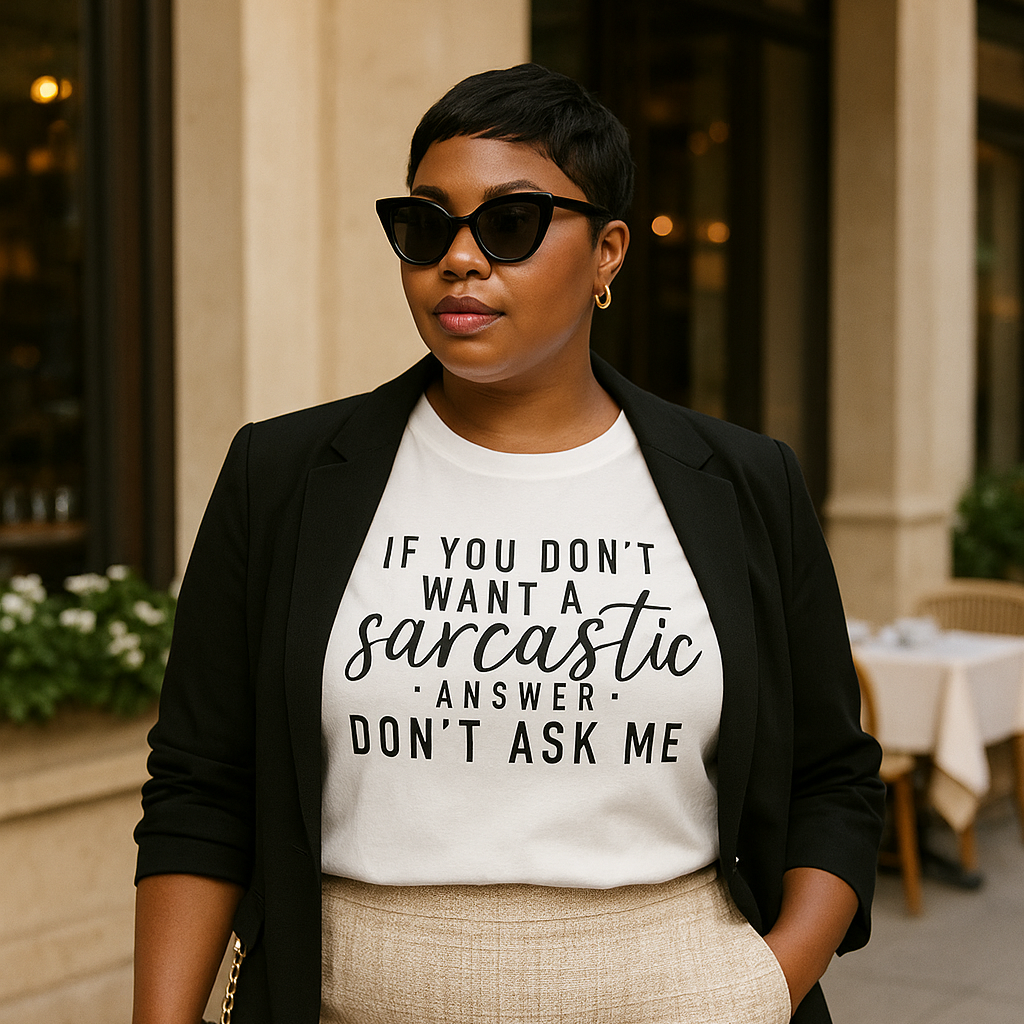 Sarcasm Tee