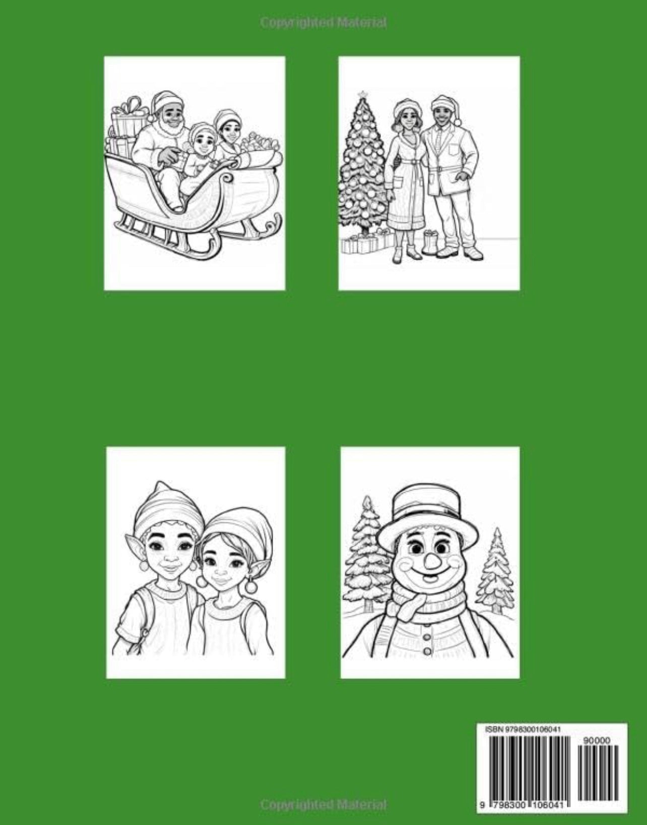 Merry & Melanated Holiday Color Book