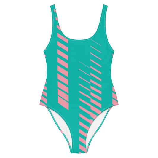 Sporty One-Piece Swimsuit
