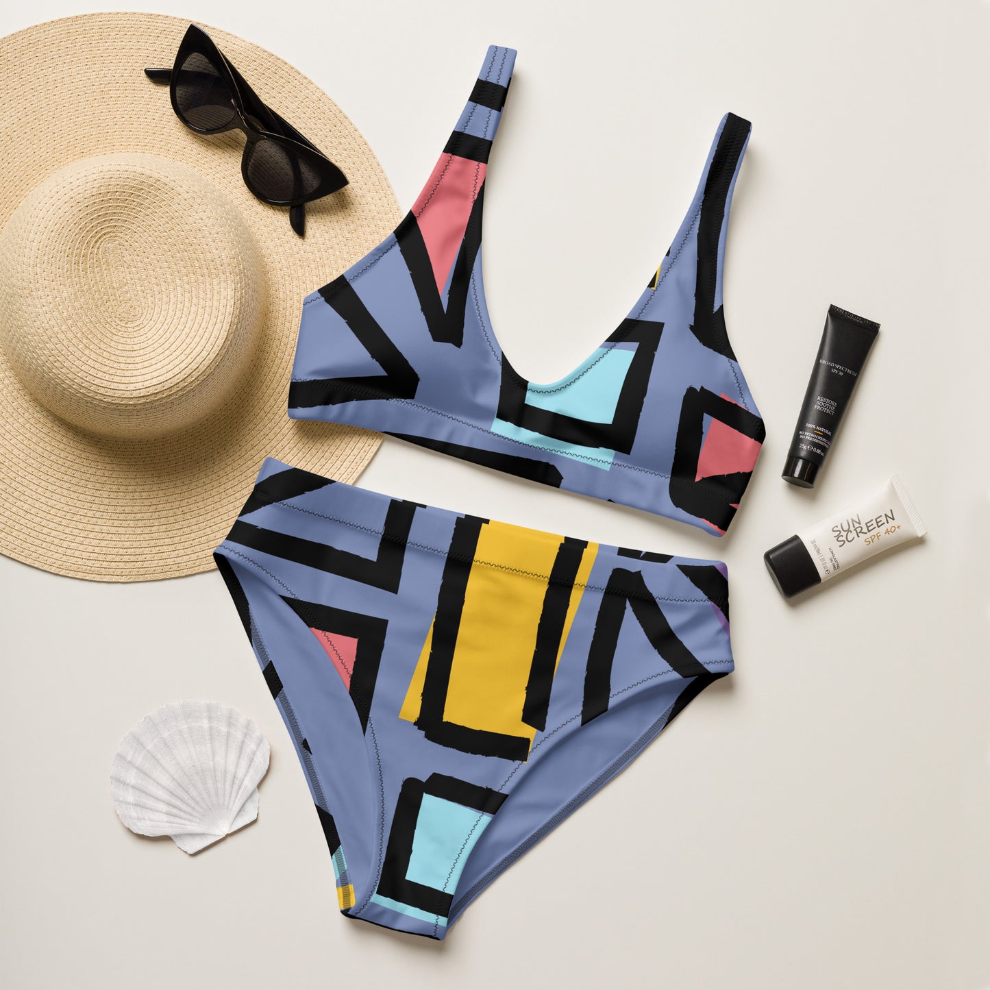 Oshea High-Waisted Bikini