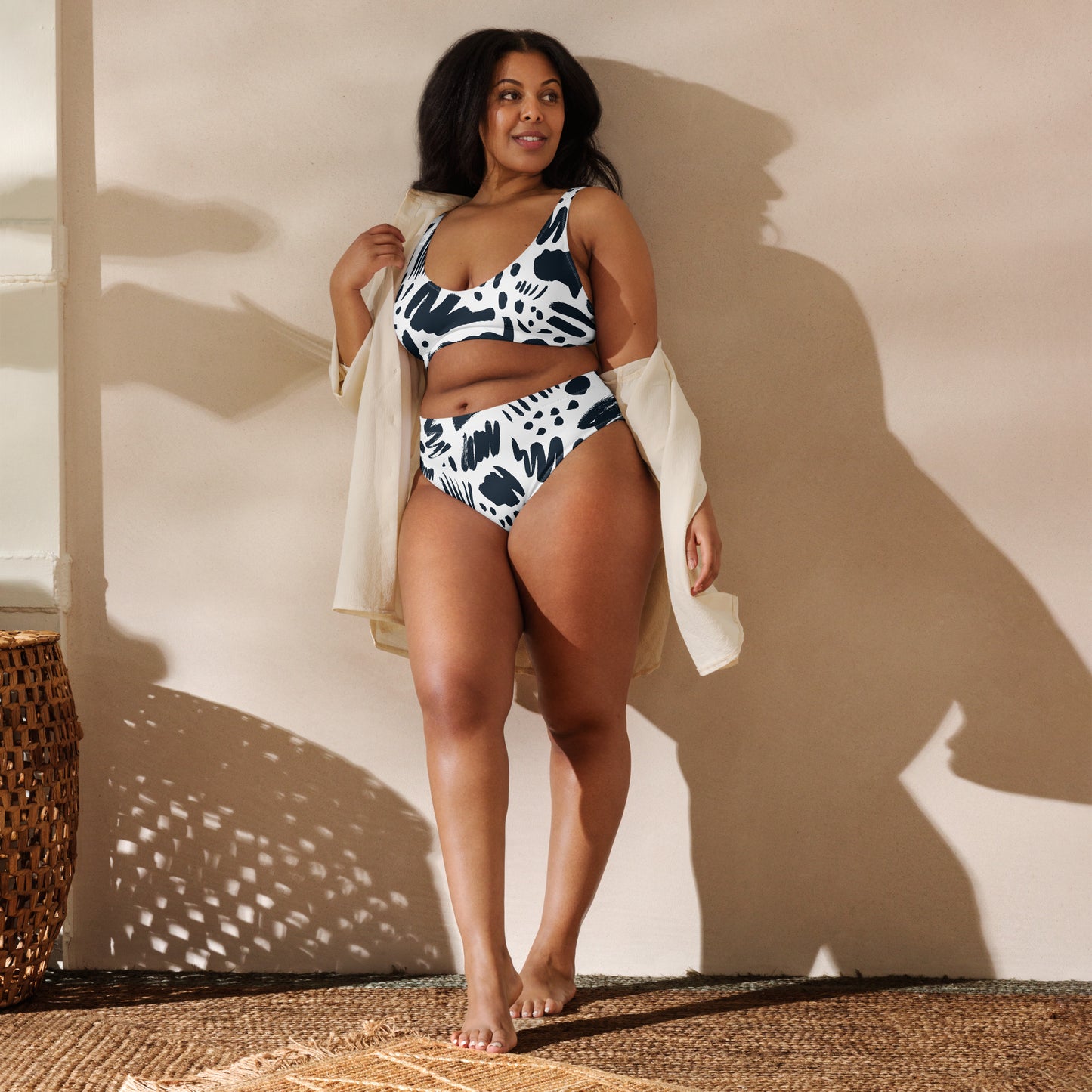 Beach Belle High-Waisted Bikini