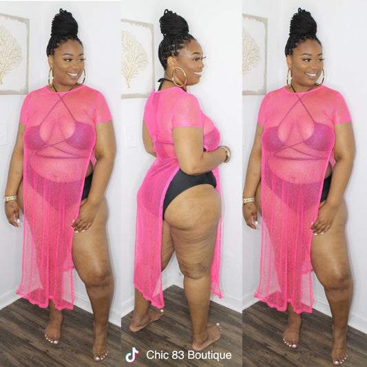 Show Off Cover-Up (Fuchsia)