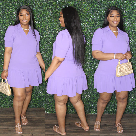 Simone Dress (Lavender)