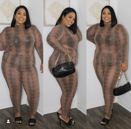Viper Bodysuit Pants Set