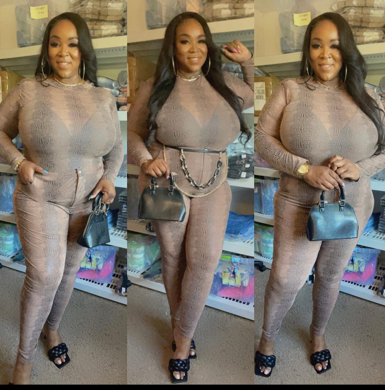 Viper Bodysuit Pants Set