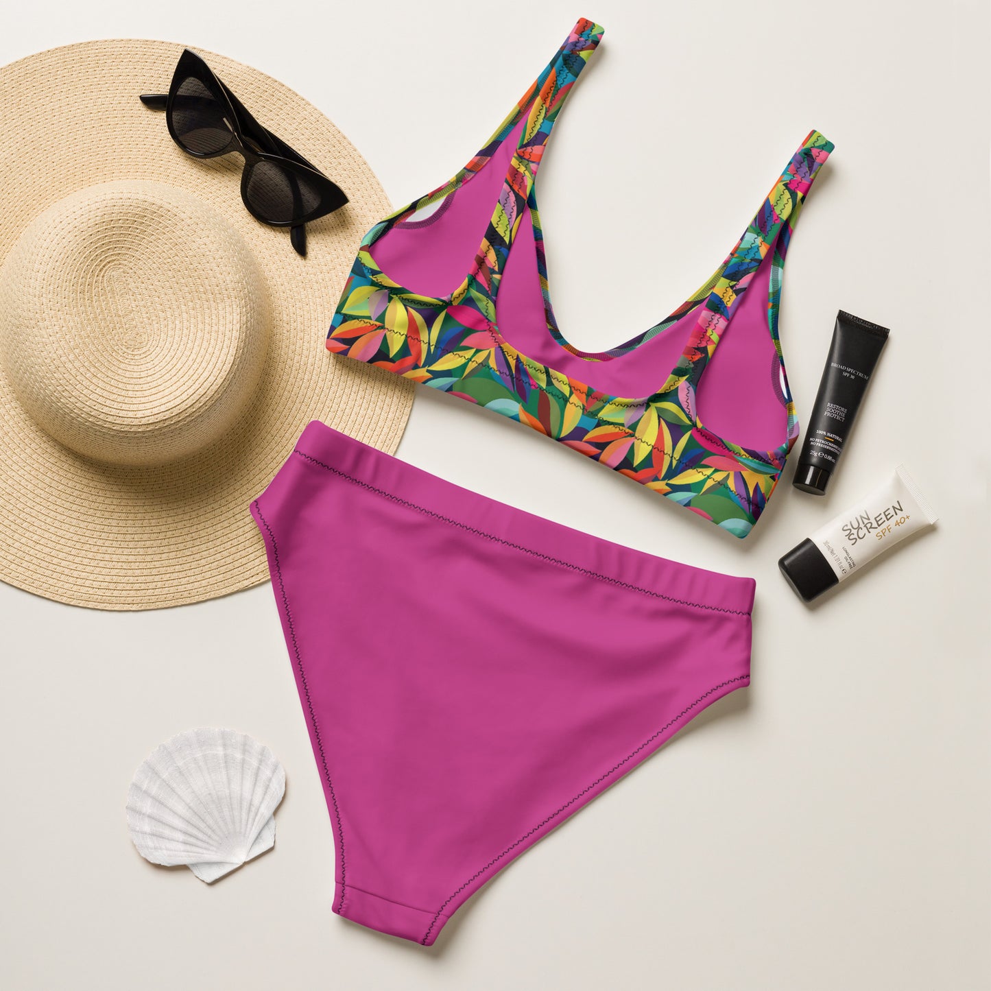Giselle High-Waisted Bikini (Mix)