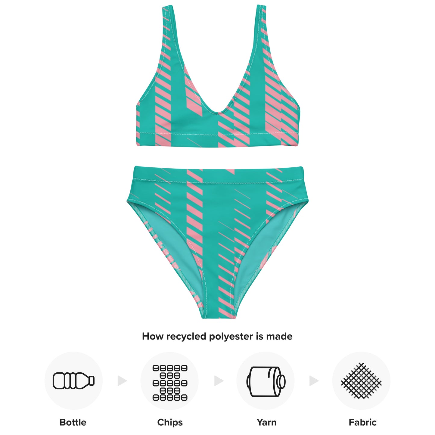 Miami Vice High-Waisted Bikini