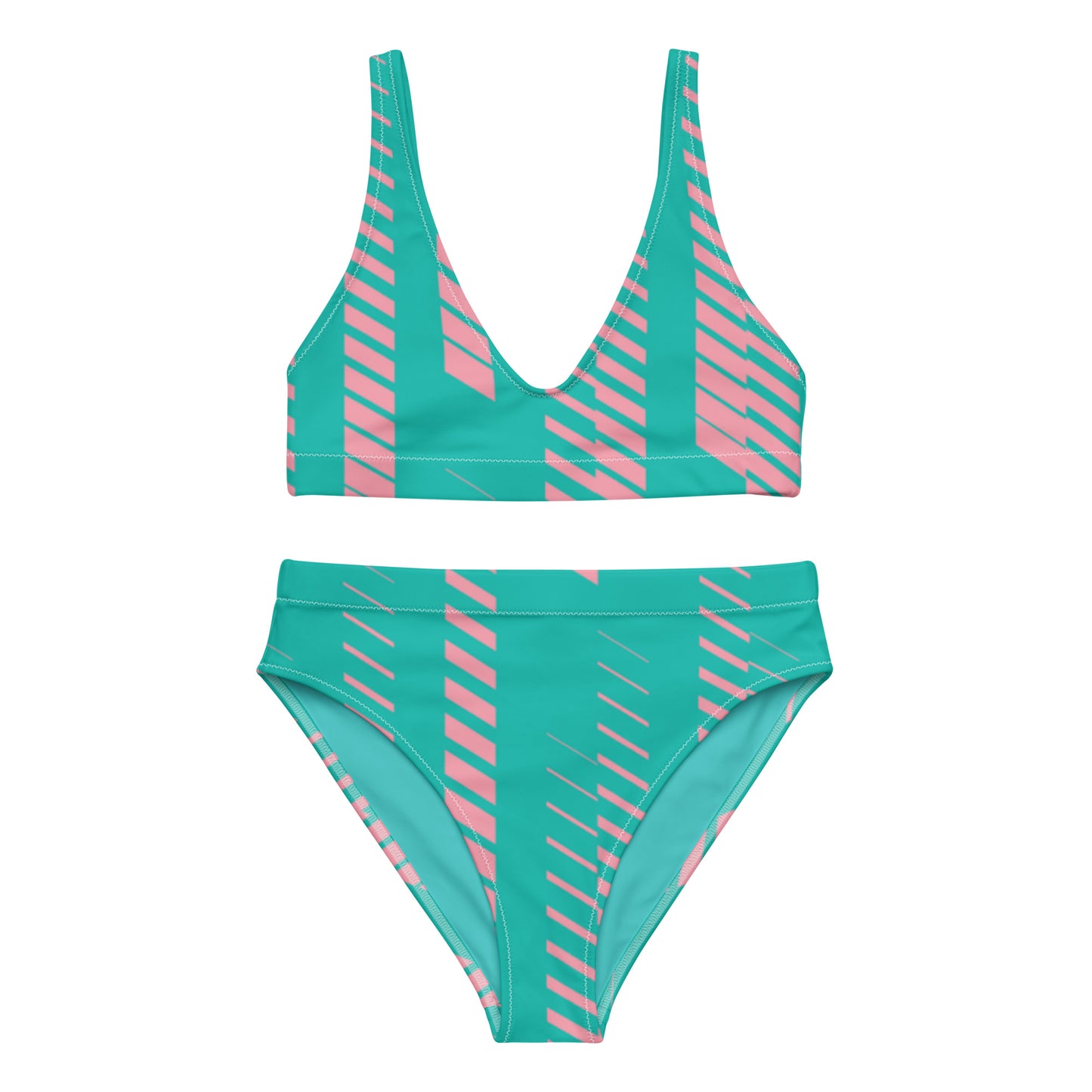 Miami Vice High-Waisted Bikini