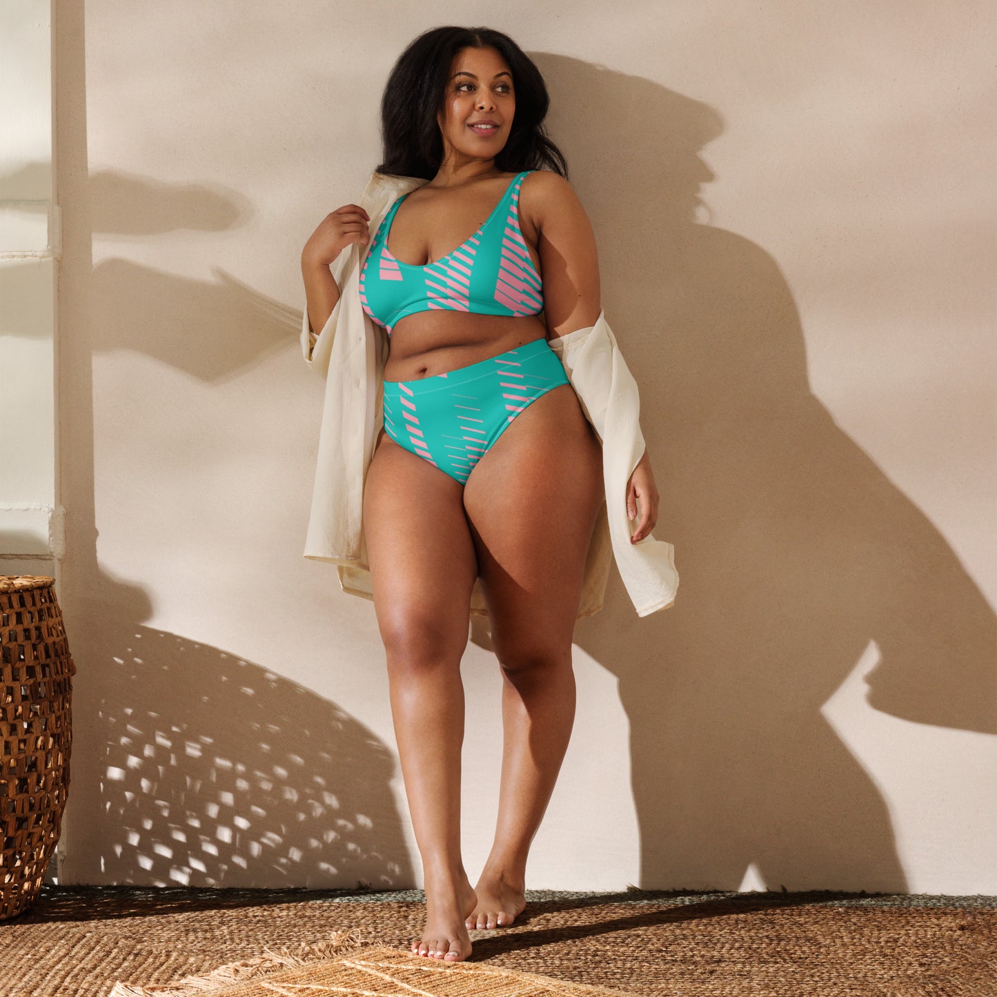 Miami Vice High-Waisted Bikini